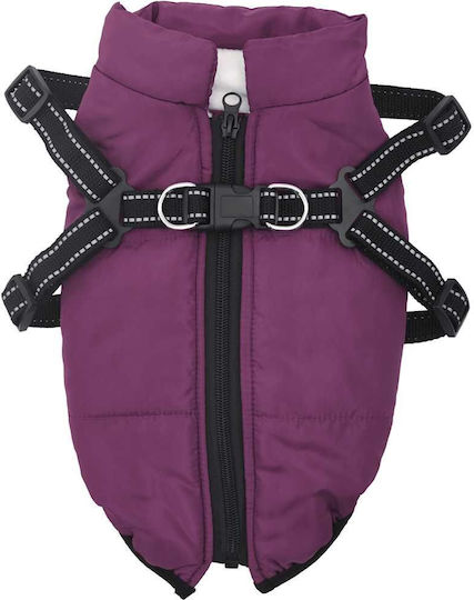 vidaXL Purple Dog Coat