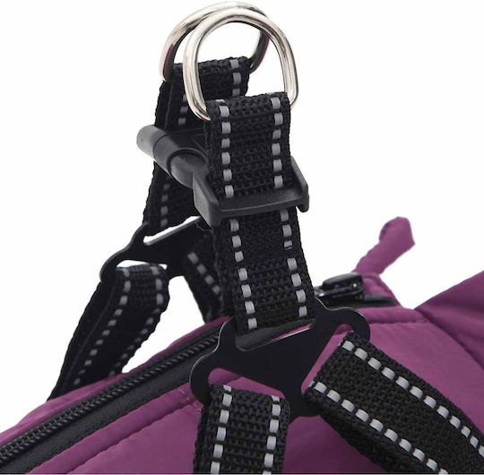 vidaXL Purple Dog Coat