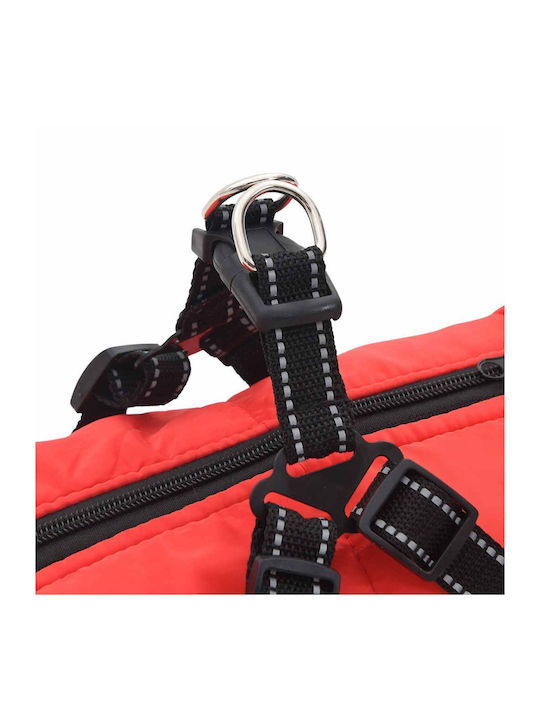 vidaXL Hundemantel Rot