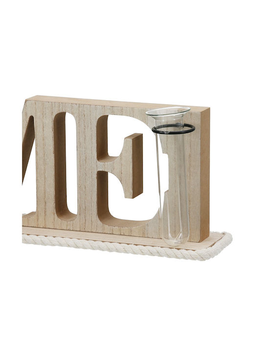ArteLibre Διακοσμητικό Σπίτι από Ξύλο 47x7.5x12.5cm