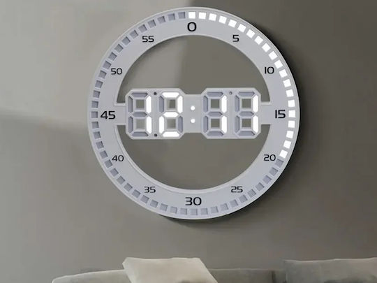 Verk Group Verk Group Tischuhr Digital LED Weiß