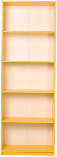 Bibliothek Max Yellow 58x23x170cm