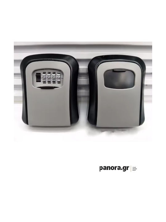 Panora Combination Key Holder Metallic with Lock 11.5x9.5cm
