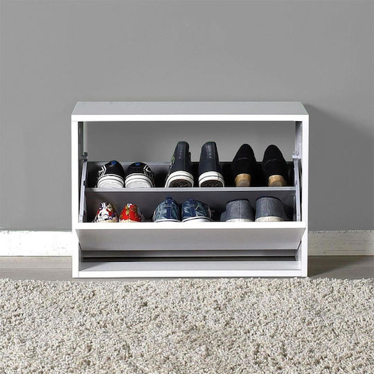 Holz Schuhschrank Step 6 mit 1 Regal 60x30x42cm