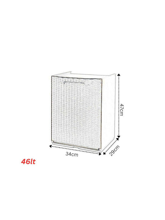 Plastik Schuhschrank R34/1FRW 34x29x47cm