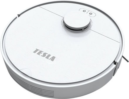 Tesla Electronics RoboStar iQ550 Robot Vacuum Cleaner with Laser Mapping and 2000Pa Suction Power White