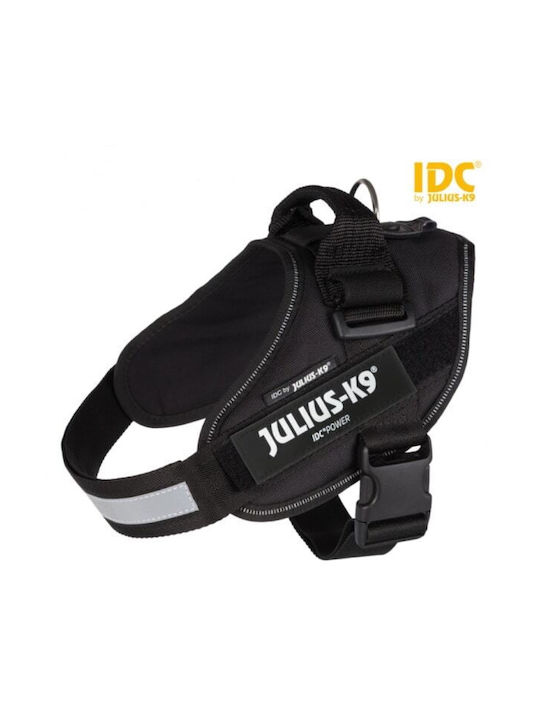 Trixie Σαμαράκι Σκύλου Γιλέκο Julius K9 Powerharness Μαύρο Large 50mm x 63 - 85cm