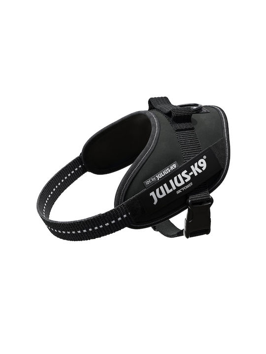Julius K9 Σαμαράκι Σκύλου Γιλέκο IDC Powerharness Μαύρο Mini 49 - 67cm