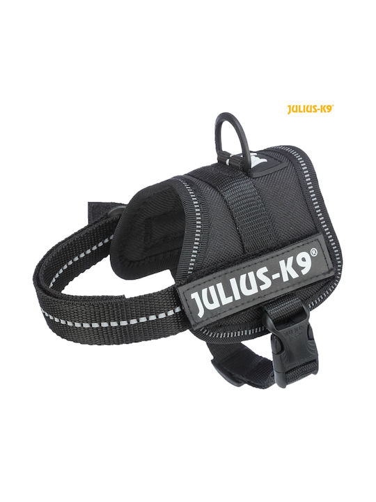 Trixie Σαμαράκι Σκύλου Γιλέκο Julius K9 Powerharness Baby 1 Mini Μαύρο Small 28mm x 51 - 67cm