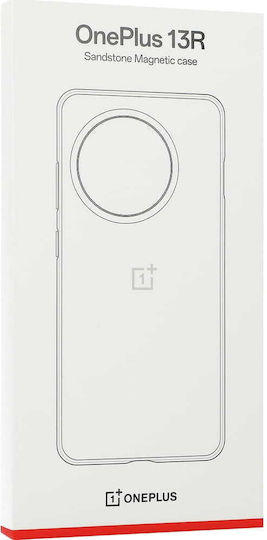 OnePlus Back Cover Σιλικόνης / Πλαστικό Μαύρο (OnePlus 13R)