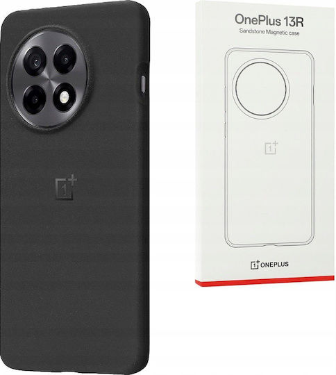 OnePlus Back Cover Σιλικόνης / Πλαστικό Μαύρο (OnePlus 13R)