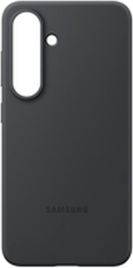 Samsung Umschlag Rückseite Silikon Schwarz (Galaxy S25)