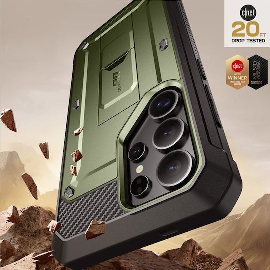 Supcase Unicorn Beetle Pro 360 Full Cover Σιλικόνης / Πλαστικό Πράσινο (Galaxy S25 Ultra)