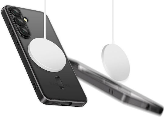 Tech-Protect Magflex Задна корица Силикон Черен (Galaxy S25)