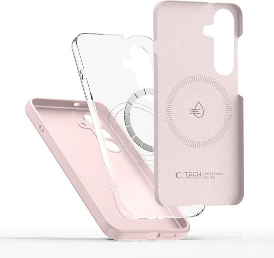 Tech-Protect Liquid Back Cover Silicone Pink (Galaxy S25)