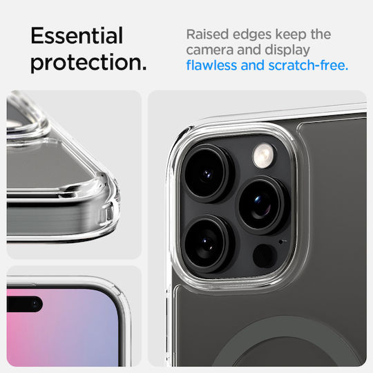 Spigen Ultra Hybrid T Back Cover Πλαστικό Γκρι (iPhone 16 Pro)