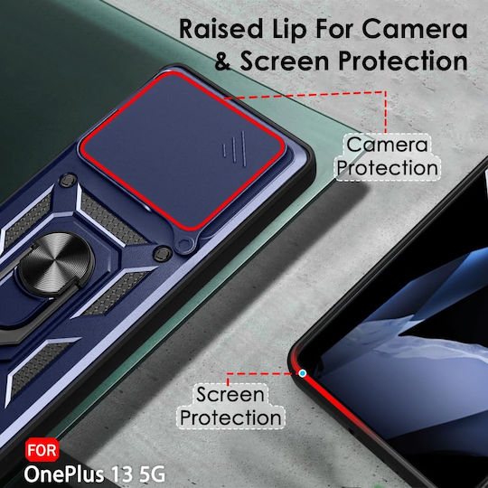 Techsuit Camshield Back Cover Σιλικόνης Μπλε (OnePlus 13)