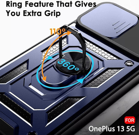 Techsuit Camshield Back Cover Σιλικόνης Μπλε (OnePlus 13)