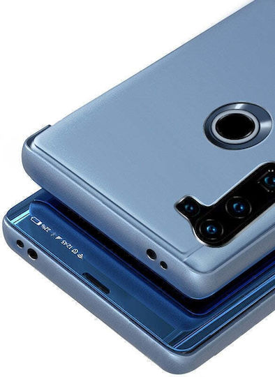 Hurtel Clear View Book Πλαστικό Ασημί (Poco F2 Pro)