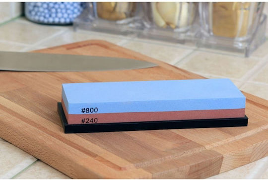 Risam Knife Sharpening Stone Double with Density 240/800 18x6x2.8cm