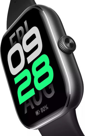 Xiaomi Redmi Watch 5 Aluminium 48mm Waterproof with Heart Rate Monitor (Obsidian Black)