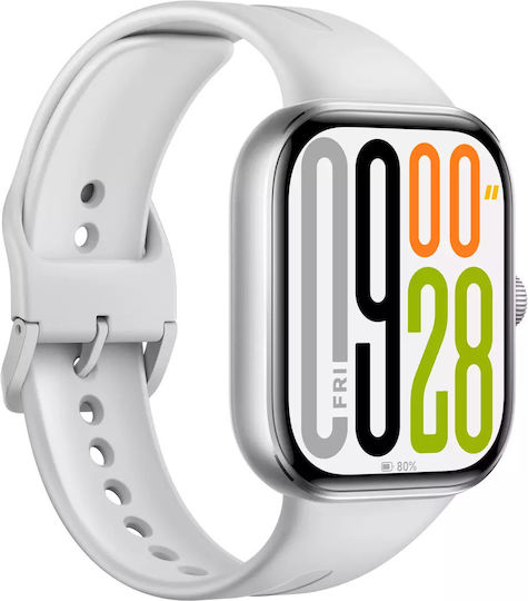 Xiaomi Redmi Watch 5 Aluminium 48mm Waterproof with Heart Rate Monitor (Silver Gray)