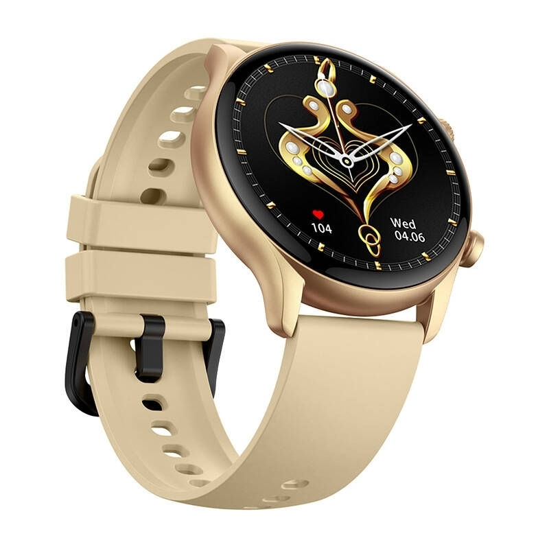 Zeblaze Btalk 3 Plus 46mm Smartwatch με Παλμογράφο (Χρυσό)