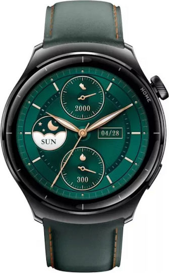 Mibro Watch Lite3 Pro 45mm Waterproof with Heart Rate Monitor (Blackish Green)