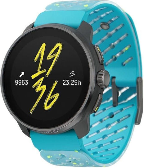 Suunto Race S Titanium 45mm Waterproof Smartwatch with Heart Rate Monitor (Courtney)