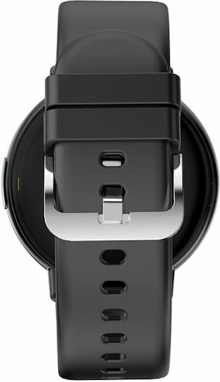 Aiwa SW-A800 Smartwatch με Παλμογράφο (Μαύρο)