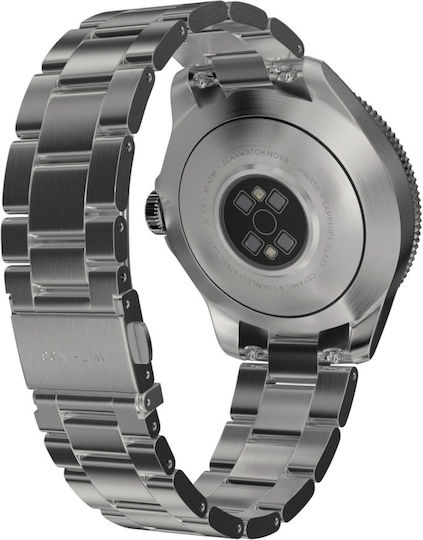 Withings Scanwatch Nova Stainless Steel 42mm Waterproof with Heart Rate Monitor (Black)