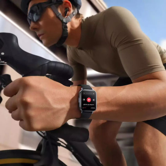 Joyroom JR-FT3S Smartwatch με Παλμογράφο (Graphite)