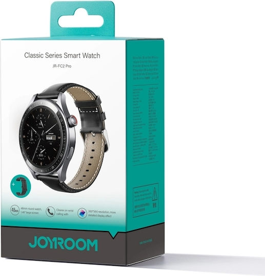 Joyroom JR-FC2 Pro Classic Series 48mm Smartwatch (Dark Gray)