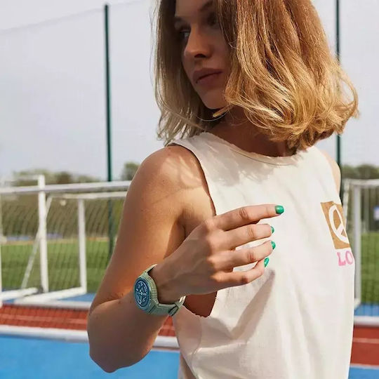 MaxCom FW100 Valkiria 48mm Waterproof Smartwatch with Heart Rate Monitor (Green)