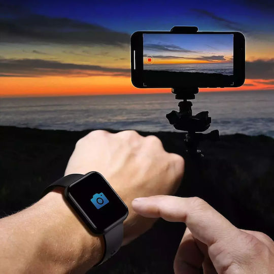 Choetech WT001 Smartwatch με Παλμογράφο (Μαύρο)
