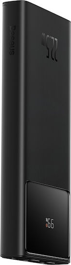 Baseus Star-Lord Power Bank 10000mAh 22.5W with 2 USB-A Ports and USB-C Port Power Delivery Black