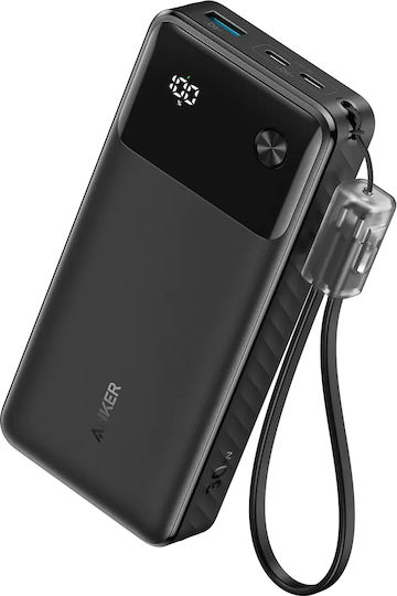 Anker Powercore 20000mAh 30W with USB-A Port and 2 USB-C Ports Power Delivery Black