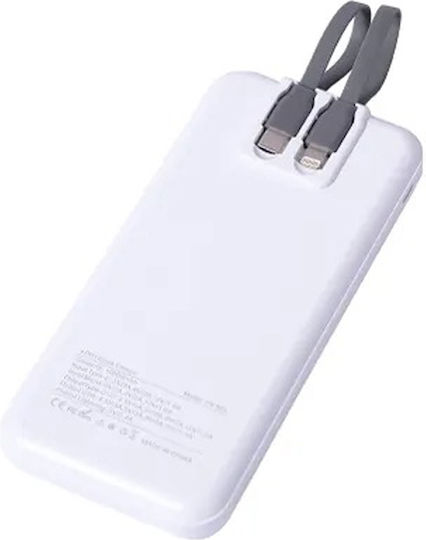 Treqa TR-963 Power Bank 10000mAh Μαύρο