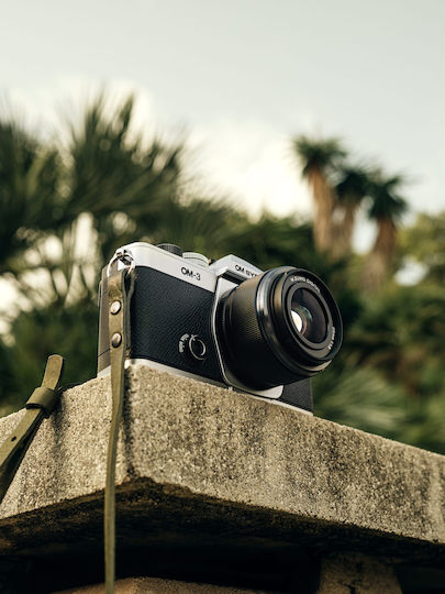Olympus OM-System OM-3 Mirrorless Φωτογραφική Μηχανή Kit (ED 12-45mm f/4 PRO) Ασημί