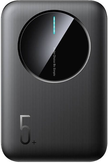 Joyroom JR-PBF13 Power Bank 5000mAh με 2 Θύρες USB-A και Θύρα USB-C Μαύρο