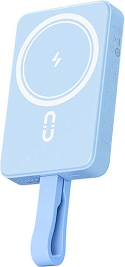 Romoss WMS10 MagSafe Power Bank 10000mAh 20W mit USB-C Anschluss Blau