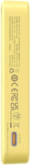 Baseus MagPro MagSafe Power Bank 5000mAh 20W with USB-C Port Power Delivery Yellow