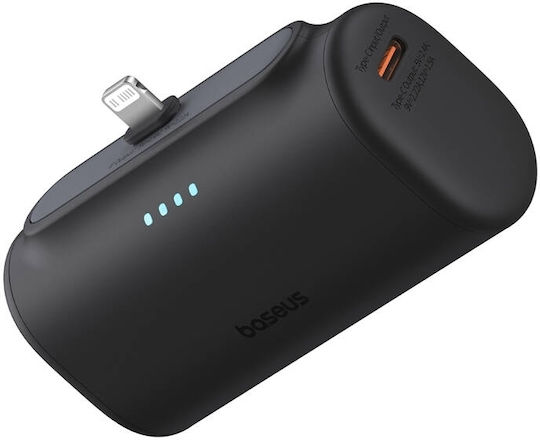 Baseus Compact Lightning Edition Power Bank 5000mAh 20W Power Delivery Black