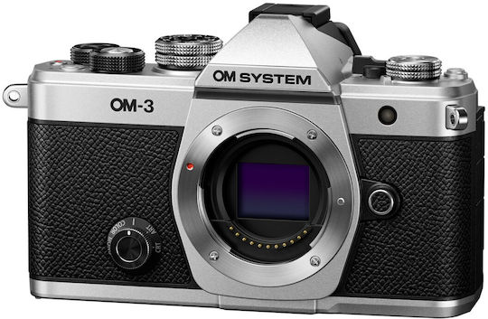 Olympus OM-System OM-3 Mirrorless Camera Body Silver