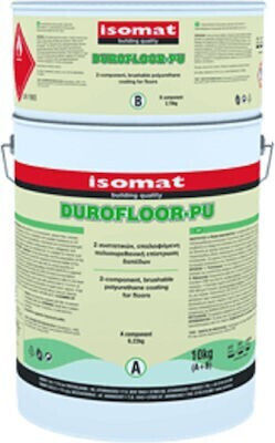 Isomat Durofloor-Pu Εποξειδική Επίστρωση Δαπέδων Γκρι 10kg