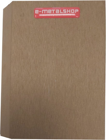 Dedron Umzäunung Deck für den Garten Seitenwand Teak aus WPC 360x12x2cm 1Stück