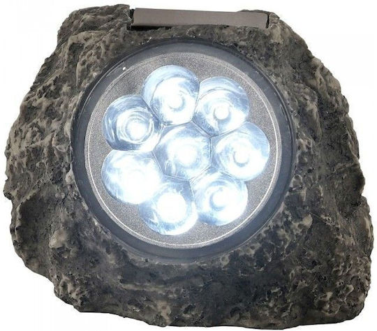 Globo Lighting Соларна Светлина Камък Студено бяло 7000К с Фотоклетка IP44 15смx11смx11смсм.