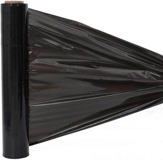 Vidaxl Stretch Film 6 Τεμάχια Μαύρο 23 Μm 50 Cm X 150 M Μαύρο