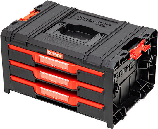 Qbrick Pro PRO Drawer 3 Hand Tool Case Plastic Dimensions: W45xD31xH24.4cm