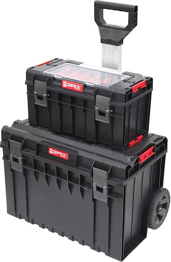 Qbrick System One Pro 600 Geantă pentru scule Plastic cu tabacheră Dimensiuni: L54.5xA27xÎ24.6cm
